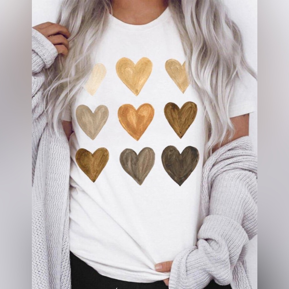 Painted Heart Tee